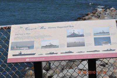 The Chesapeake Bay : History Happened Here Marker image. Click for full size.