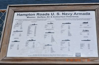 Hampton Roads U.S. Navy Armada image. Click for full size.