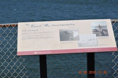 The Chesapeake Bay : History Happened Here Marker image. Click for full size.