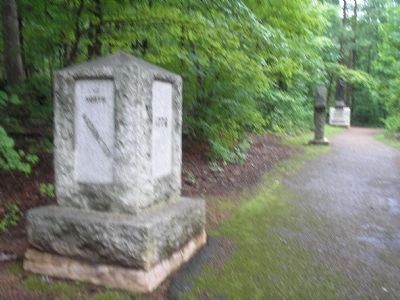Marker on Monument Row image. Click for full size.