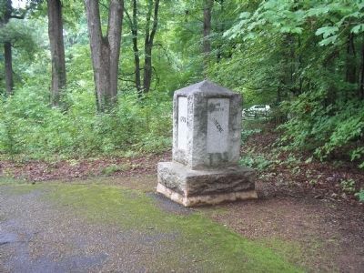 Marker in Guilford Courthouse NMP image. Click for full size.