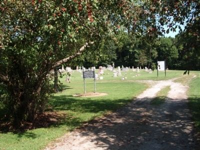 Entrance - "Farmers Institute Cemetery" image. Click for full size.
