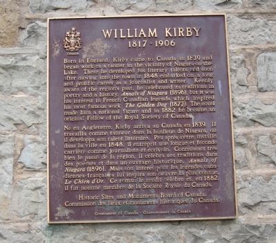 William Kirby Marker image. Click for full size.