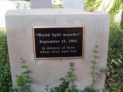 "World Split Asunder" Memorial image. Click for full size.