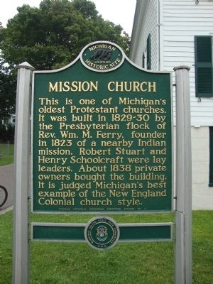 Mission Church Marker image. Click for full size.
