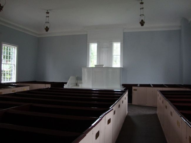 Inside of Mission Church image. Click for full size.