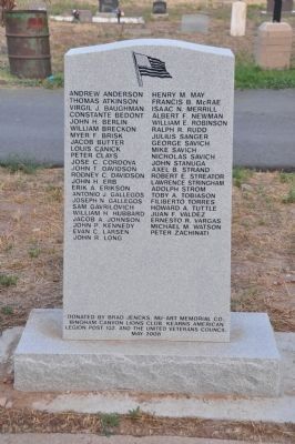 Those Who Died in the Wars image. Click for full size.