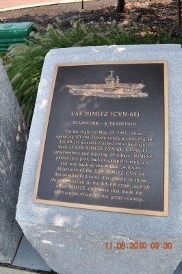USS Nimitz (CVN-68) Marker image. Click for full size.