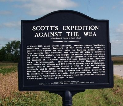 Side 'B' - - Scott's Expedition Marker image. Click for full size.