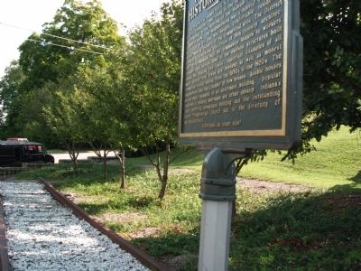'Track' View - - The Ellsworth Historic District Marker image. Click for full size.