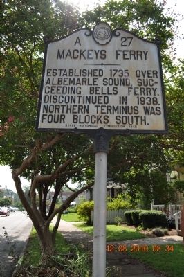 Mackeys Ferry Marker image. Click for full size.