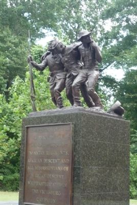 1st and 3rd Mississippi Infantry Regiments, A.D. Marker. Click for full size. 1st and 3rd Mississippi Infantry Regiments, A.D. Marker image. Click for full size.