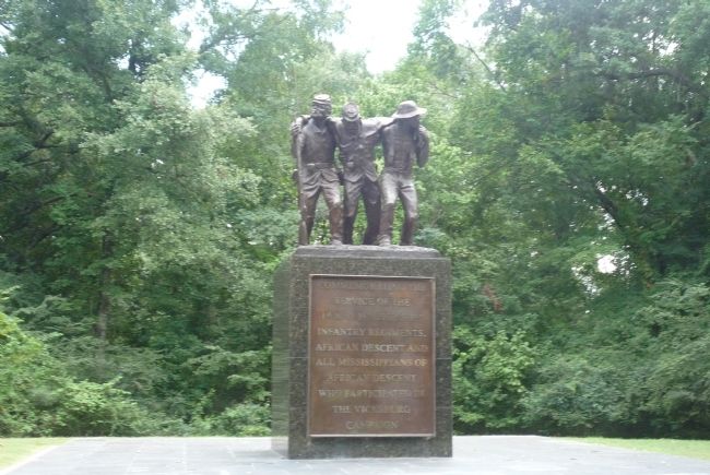 1st and 3rd Mississippi Infantry Regiments, A.D. Marker. Click for full size. 1st and 3rd Mississippi Infantry Regiments, A.D. Marker image. Click for full size.