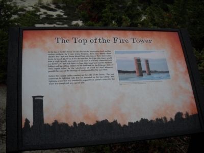 The Top of the Fire Tower Marker image. Click for full size.