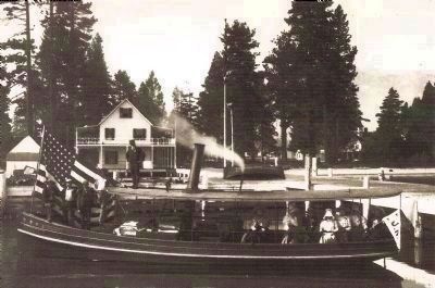 The Steamer <i>Mamie</i>, Circa 1898. Click for full size. The Steamer <i>Mamie</i>, Circa 1898 image. Click for full size.