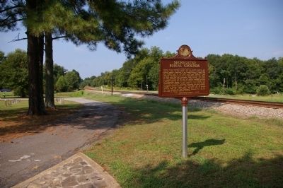Segregated Burial Grounds Marker image. Click for full size.