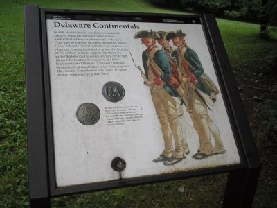 Delaware Continentals Marker image. Click for full size.