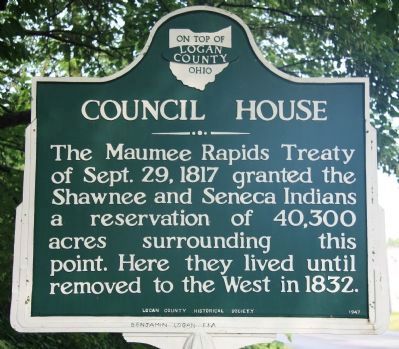 Council House Marker image. Click for full size.
