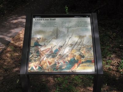 Third Line Trail Marker. Click for full size. Third Line Trail Marker image. Click for full size.