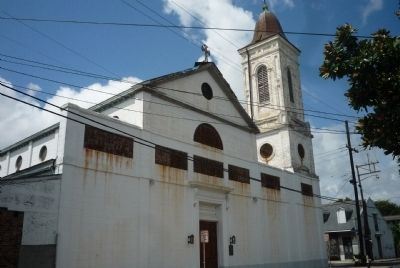 Saint Augustine Church, New Orleans Marker image. Click for full size.