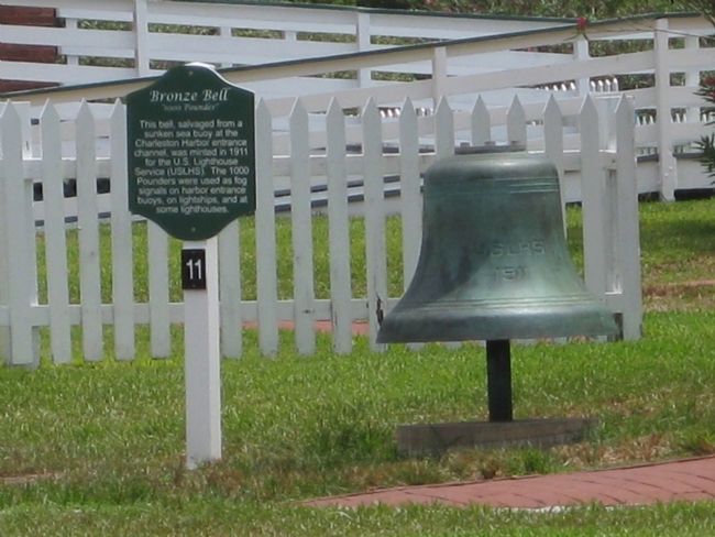 Bronze Bell and Marker image. Click for full size.