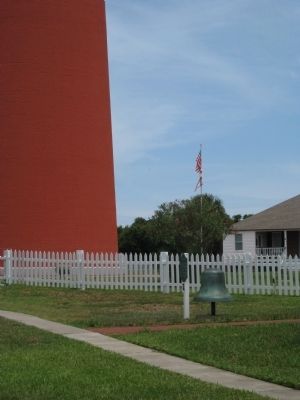 Bronze Bell and Marker image. Click for full size.
