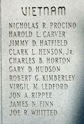 Joplin Vietnam War Honor Roll image. Click for full size.