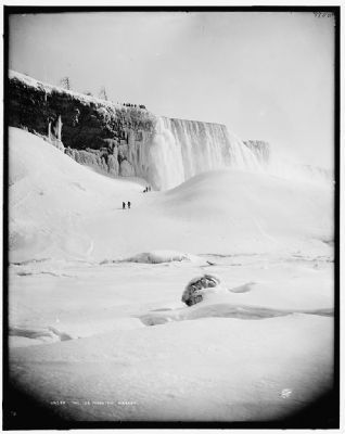"The Ice Mountain, Niagara" image. Click for full size.