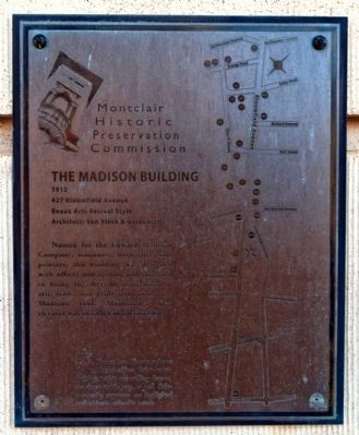 Madison Building Marker image. Click for full size.