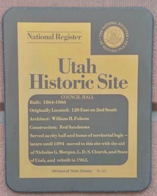 Council Hall Marker image. Click for full size.
