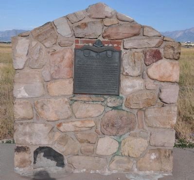 Relief Society Granary Monument. Click for full size. Relief Society Granary Monument image. Click for full size.