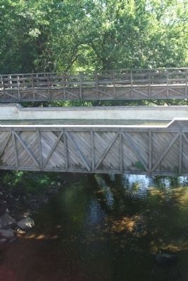 Water now flows in the Aqueduct. Click for full size. Water now flows in the Aqueduct image. Click for full size.