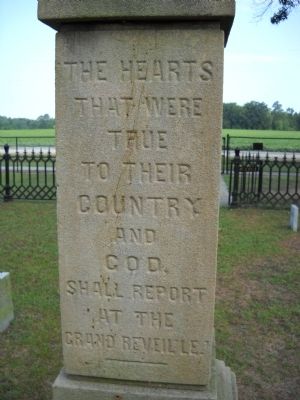Back of Monument. Click for full size. Back of Monument image. Click for full size.
