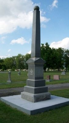 McPherson Post No 48 G.A.R. Civil War Memorial image. Click for full size.