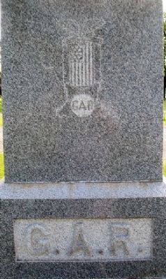 McPherson Post No 48 G.A.R. Civil War Memorial image. Click for full size.