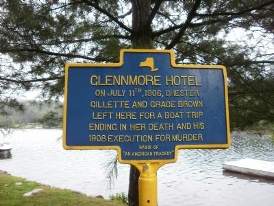 Glennmore Hotel Marker image. Click for full size.