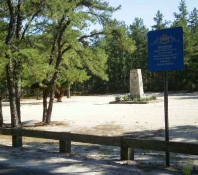 Monument Marker and Monument in the distance image. Click for full size.