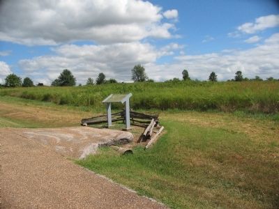 Gibson's Mill Marker. Click for full size. Gibson's Mill Marker image. Click for full size.