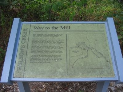 Way to the Mill Marker. Click for full size. Way to the Mill Marker image. Click for full size.