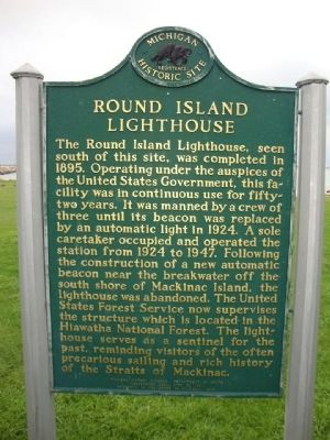 Round Island Lighthouse Marker image. Click for full size.