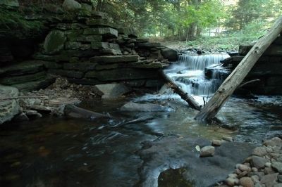 Site of Mill Dam. Click for full size. Site of Mill Dam image. Click for full size.