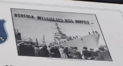 USS Norfolk Battle Ship. Click for full size. USS Norfolk Battle Ship image. Click for full size.
