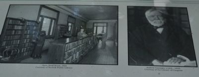 Open Shelf Room, 1924 ~Andrew Carnegie (c 1835-1919) image. Click for full size.