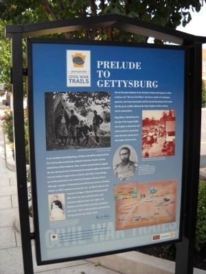 Prelude to Gettysburg Marker. Click for full size. Prelude to Gettysburg Marker image. Click for full size.