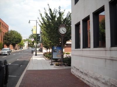 Marker in Chambersburg. Click for full size. Marker in Chambersburg image. Click for full size.