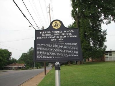 Burrell Normal School Marker. Click for full size. Burrell Normal School Marker image. Click for full size.