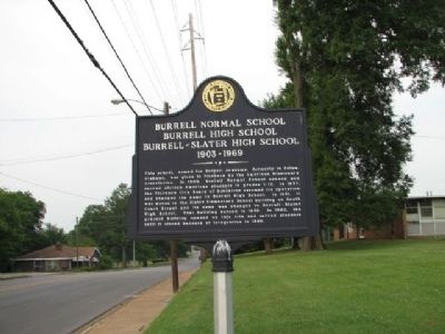 Burrell Normal School Marker image. Click for full size.