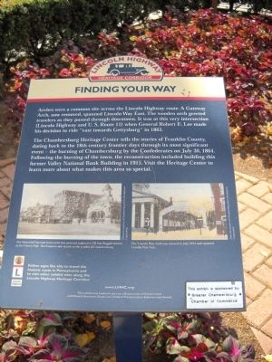 Finding Your Way Marker. Click for full size. Finding Your Way Marker image. Click for full size.