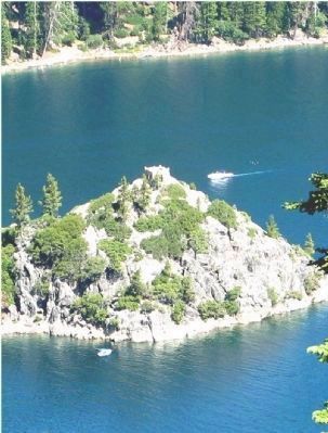 Mrs. Knight's Teahouse on Fannette Island. Click for full size. Mrs. Knight's Teahouse on Fannette Island image. Click for full size.