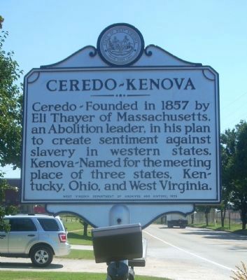 Ceredo - Kenova Marker image. Click for full size.